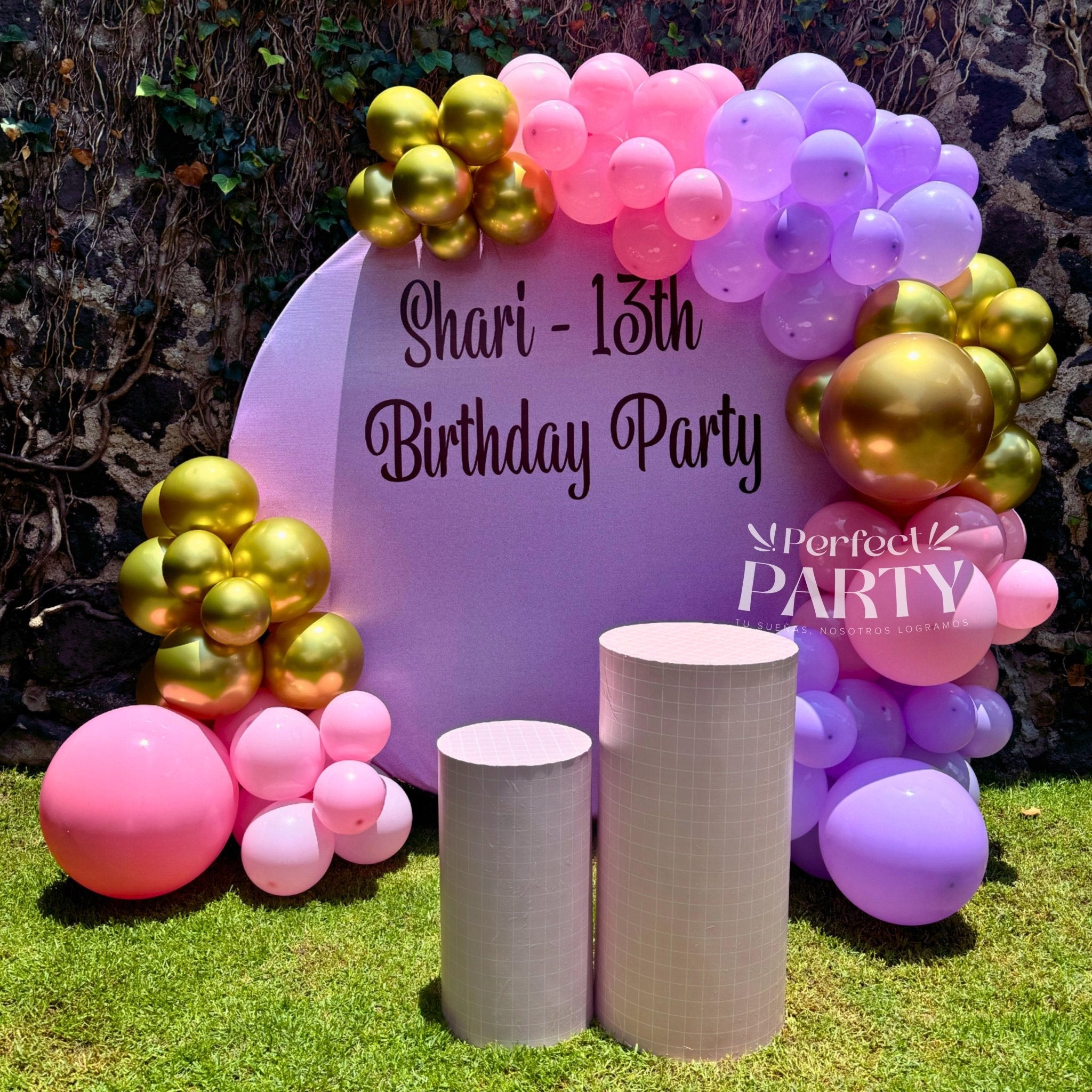 Decoración con globos | Decoración de cumpleaños - Perfect Party
